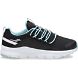 Kids' Saucony Stretch & Go Sneakers Black / Turquoise | Singapore 765AHKP